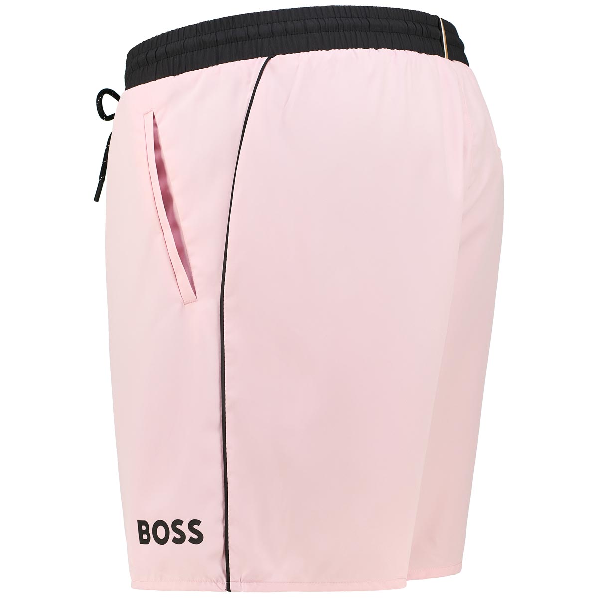 BOSS Badeshorts mit Taschen pink