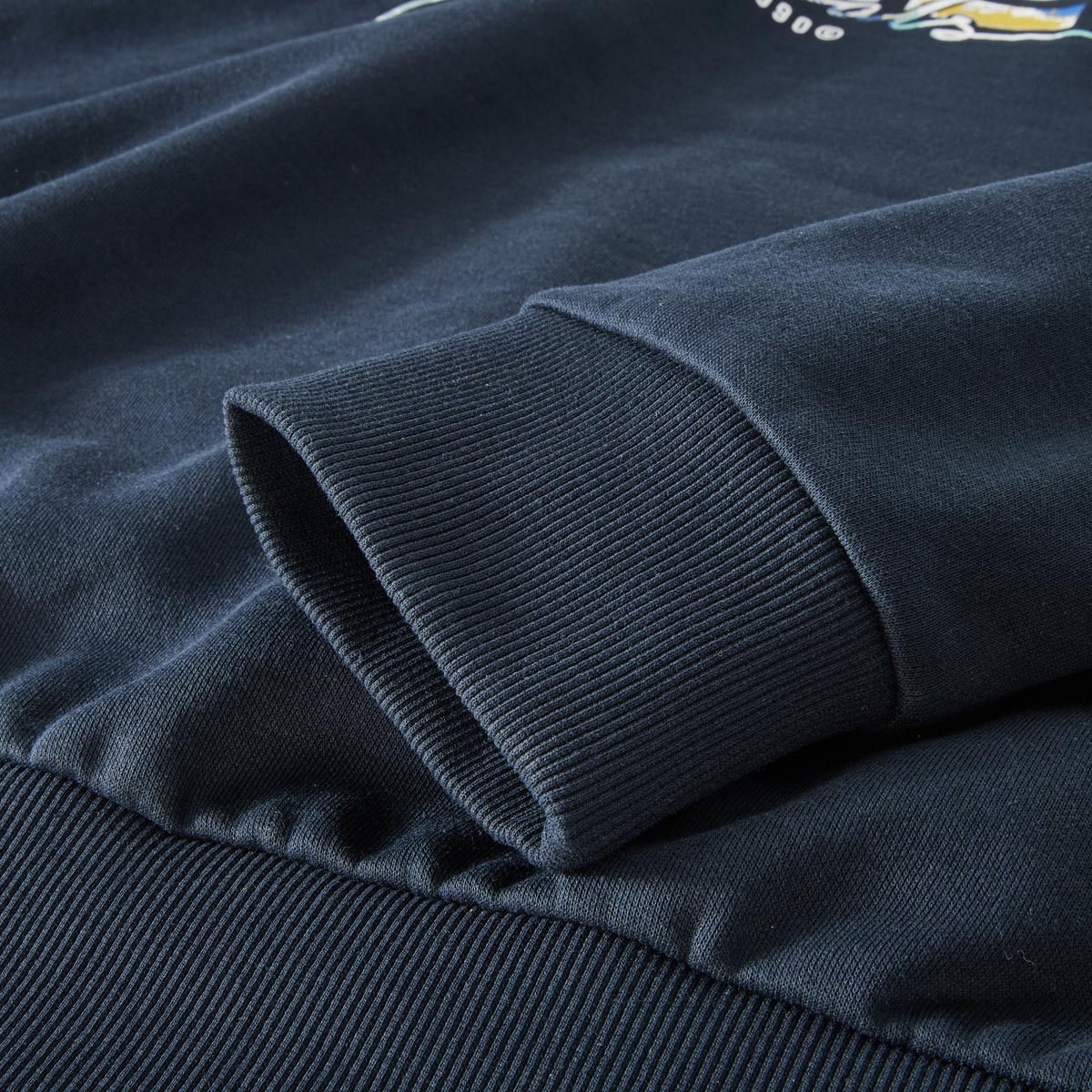 Jack&Jones Hoodie aus Baumwollmischung marine