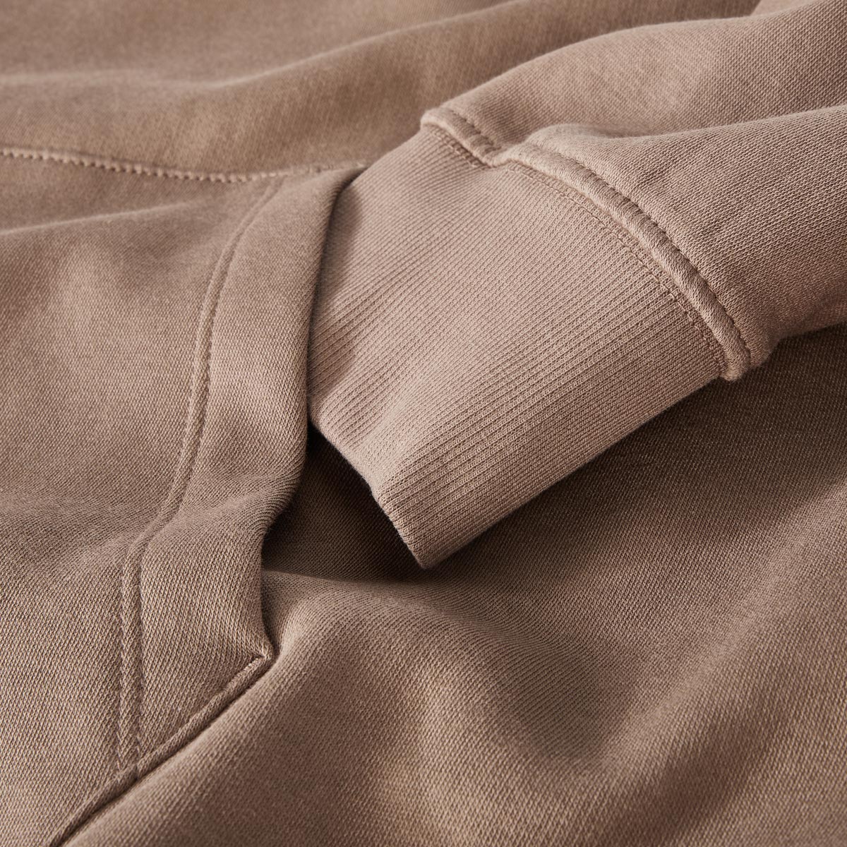 Jack&Jones Hoodie aus Baumwolle mittelbraun