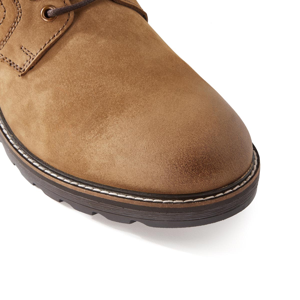 camel active Halbschuh "Oxford" mit Wechselfußbett braun