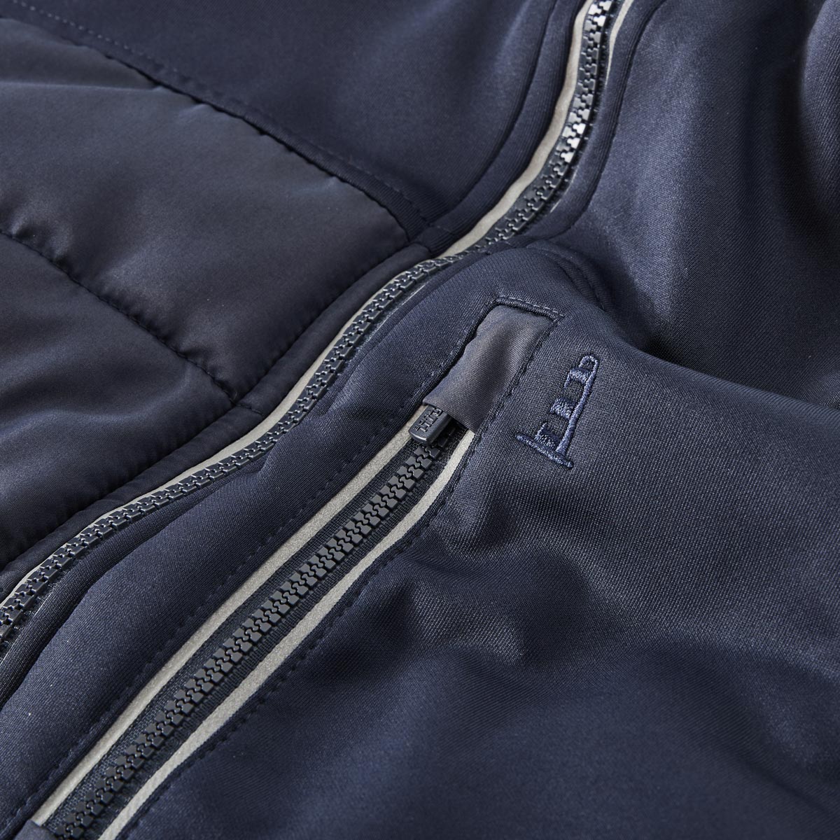 North Sweatjacke mit leichtem Innenfutter dunkelblau