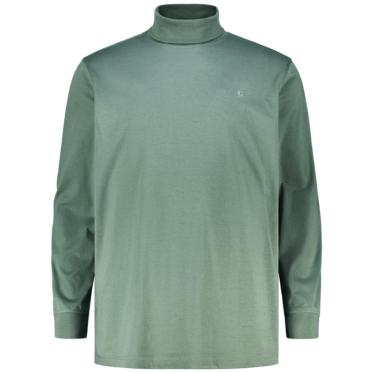 Rollkragenshirt aus Baumwoll-Jersey