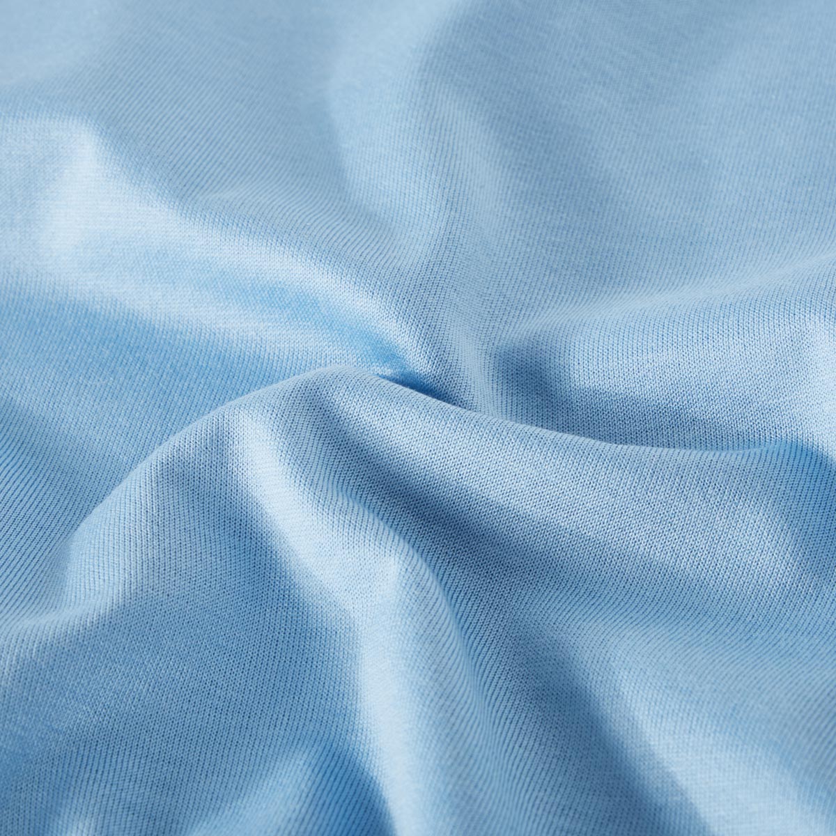 RAGMAN Poloshirt aus merzerisierter Baumwolle hellblau