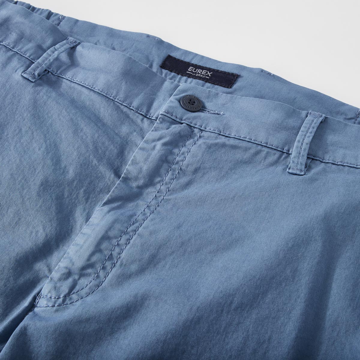 Eurex by Brax Stretch-Chino-Shorts mittelblau