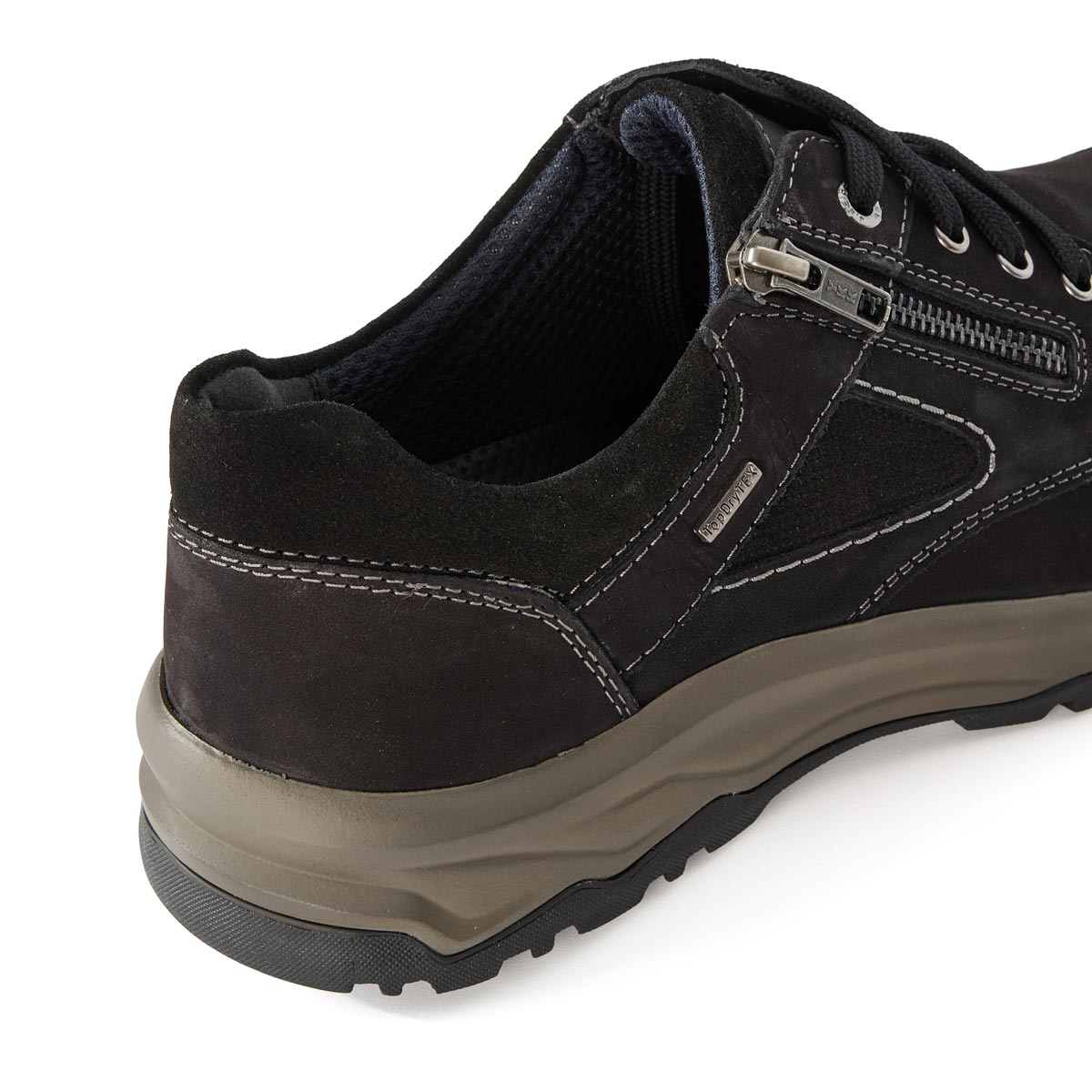 JOSEF SEIBEL Halbschuh "Leroy 55", Wechselfußbett schwarz
