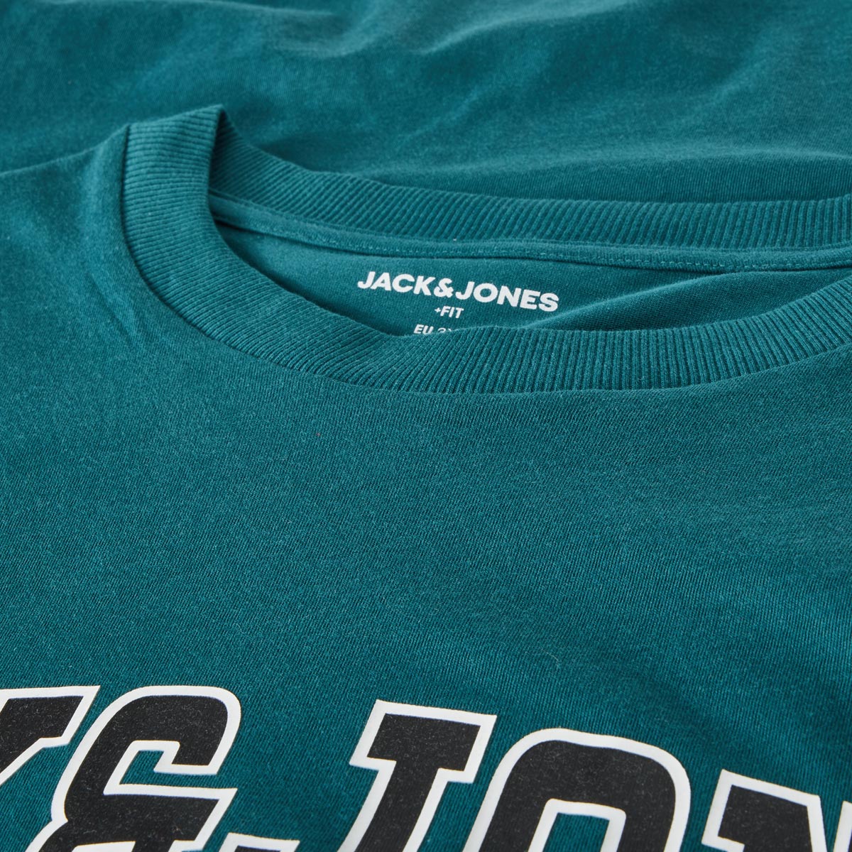 Jack&Jones T-Shirt mit Label-Print marine