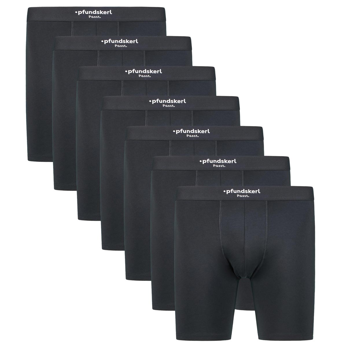 7er-Pack Pants im Radler-Stil mit Elasthan