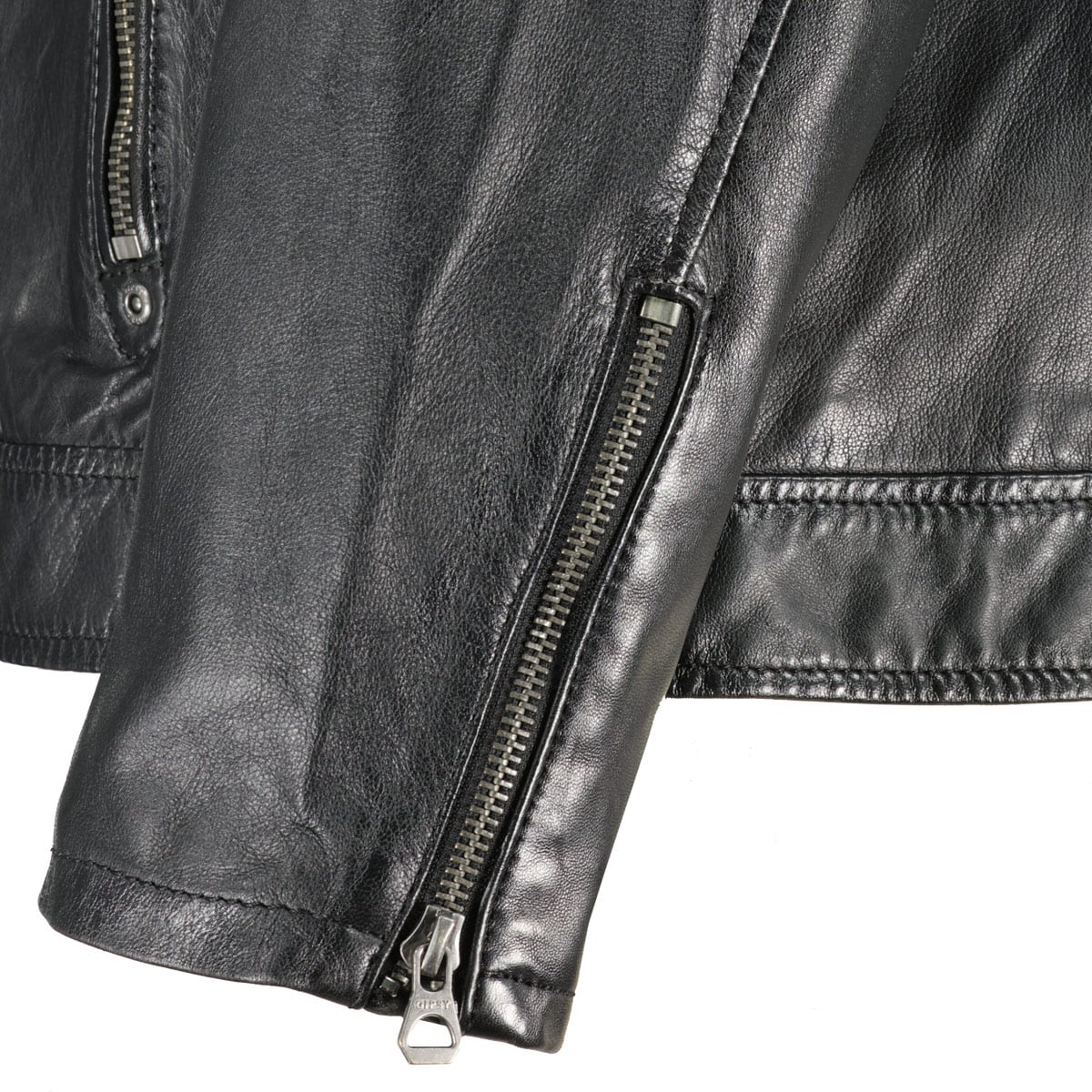 Gipsy Lederjacke im Biker-Stil schwarz Gipsy Lederjacke im Biker-Stil schwarz