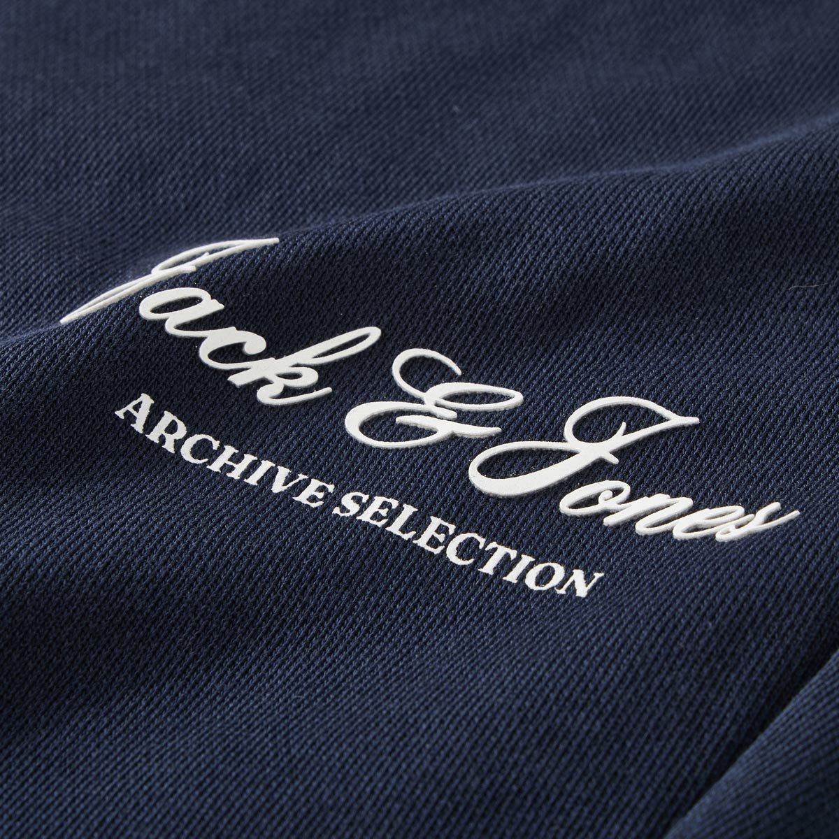 Jack&Jones Jogginghose aus Baumwollmischung marine