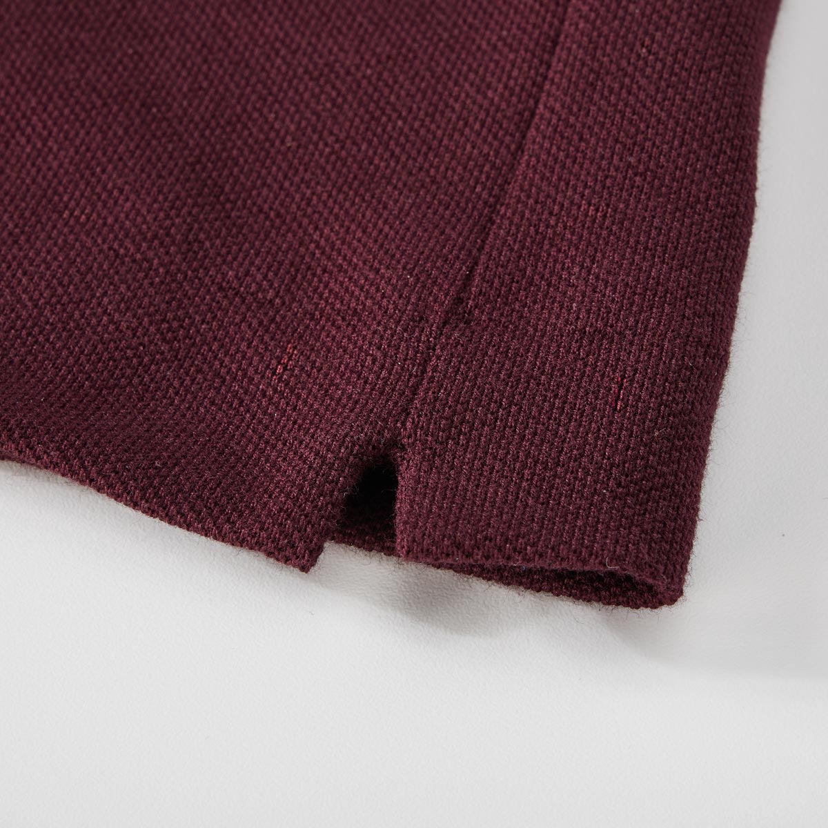 LACOSTE Poloshirt aus Baumwoll-Piqué dunkelrot