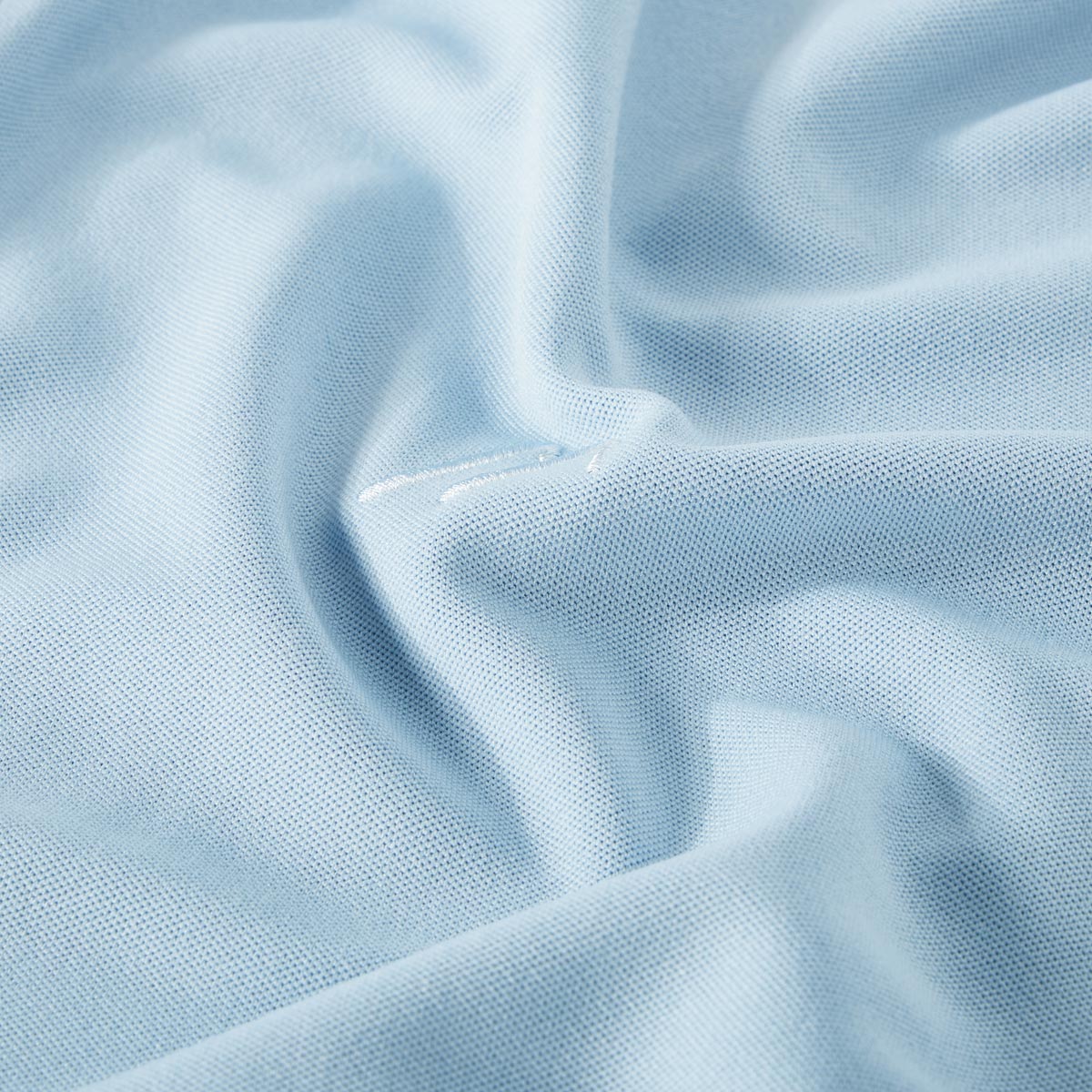 Maier Sports Funktions-Poloshirt, atmungsaktiv und schnelltrocknend hellblau