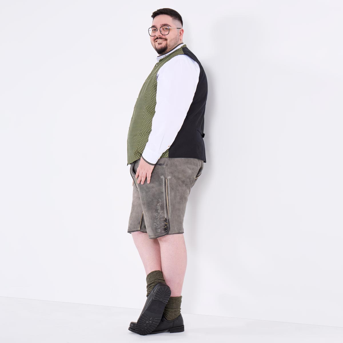 Hammerschmid Trachtenweste grün