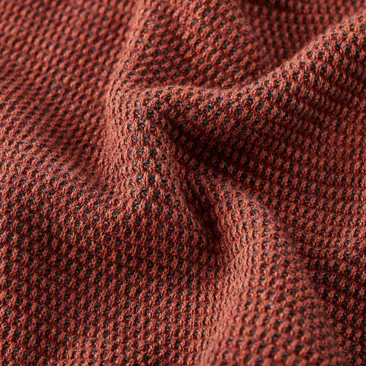CASA MODA Stricktroyer aus Baumwolle orange