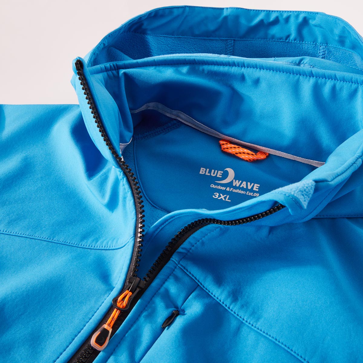 Blue Wave Softshelljacke "Mads", wasser- und winddicht azur