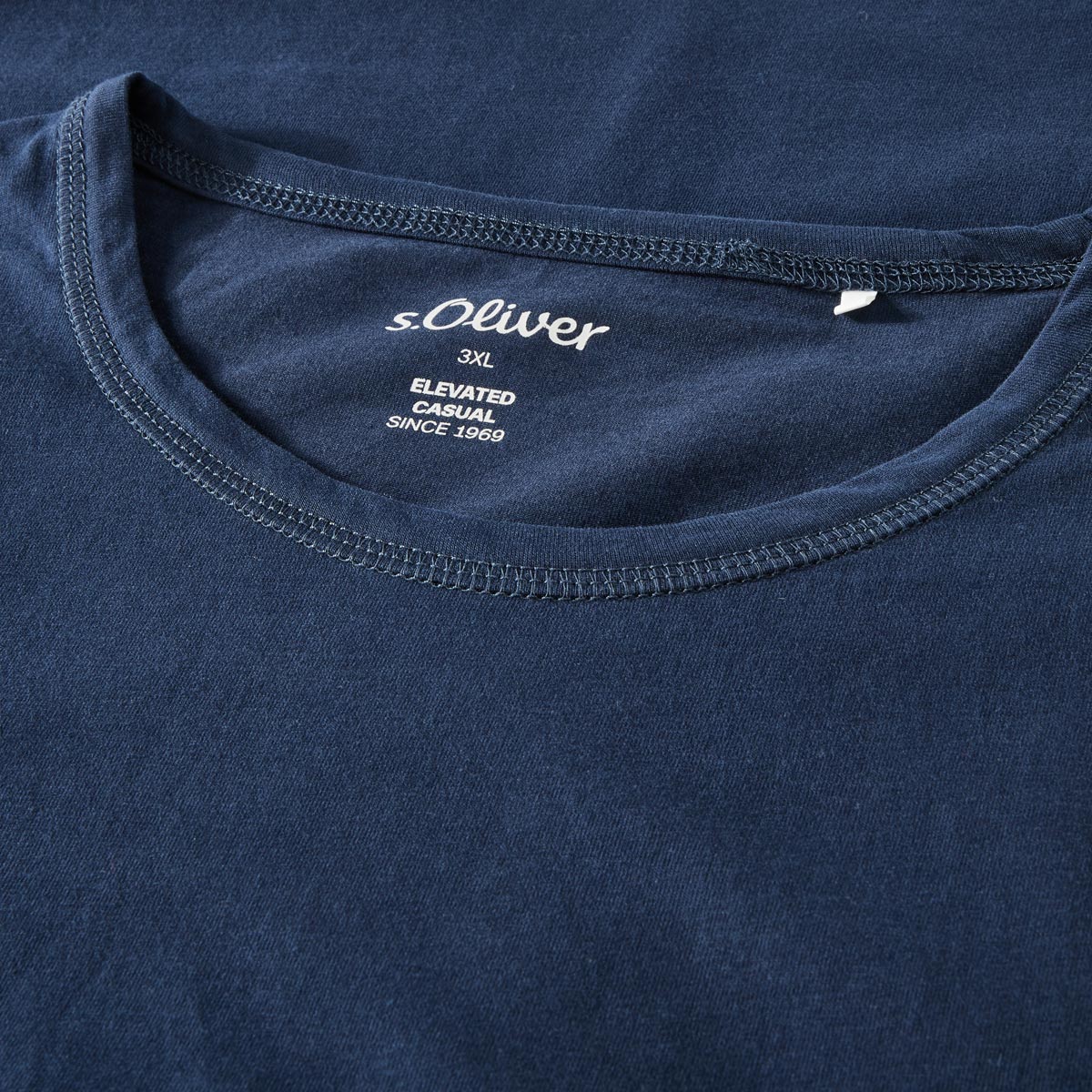 s.Oliver Basic-Longsleeve blau