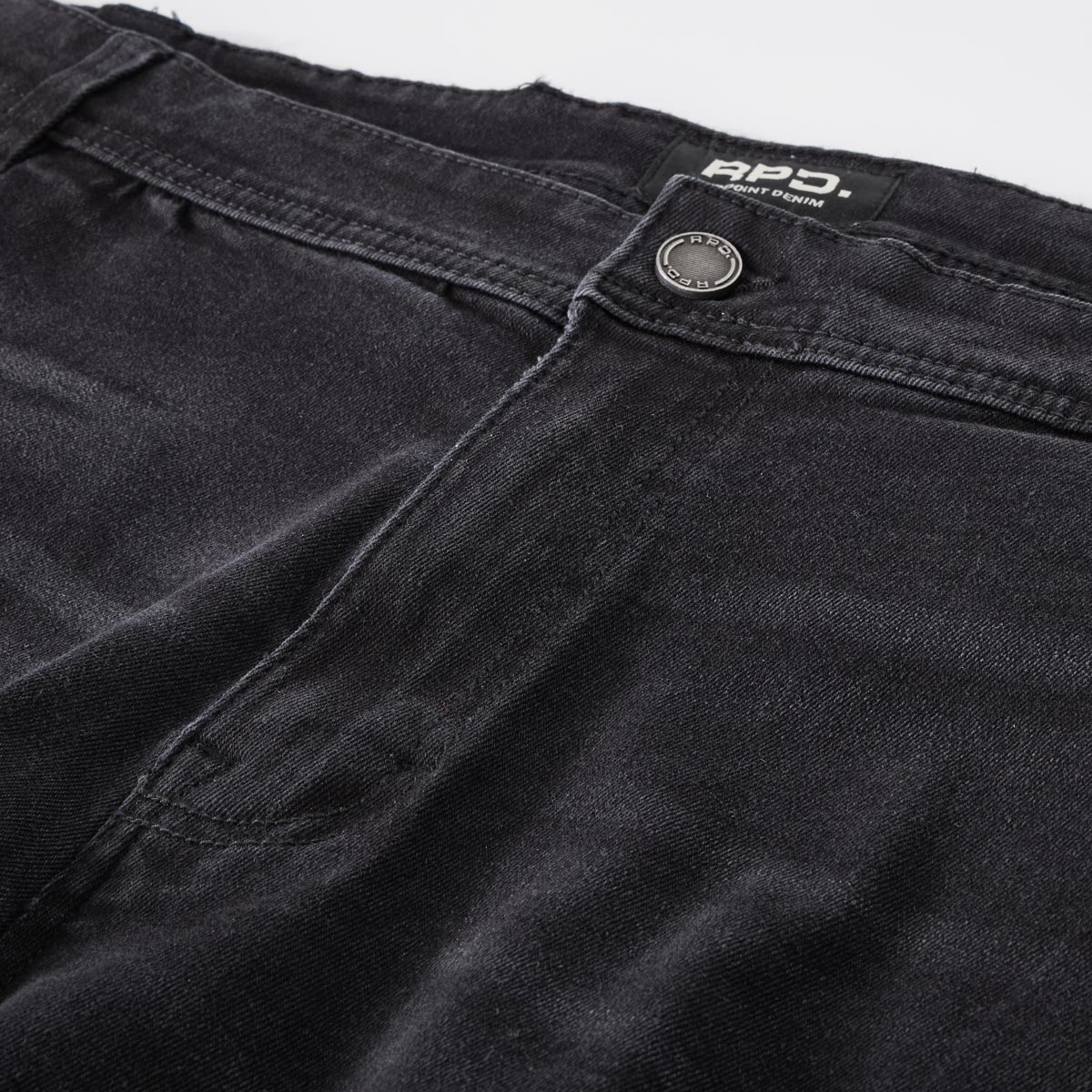 Redpoint Jeans-Shorts mit Stretch schwarz