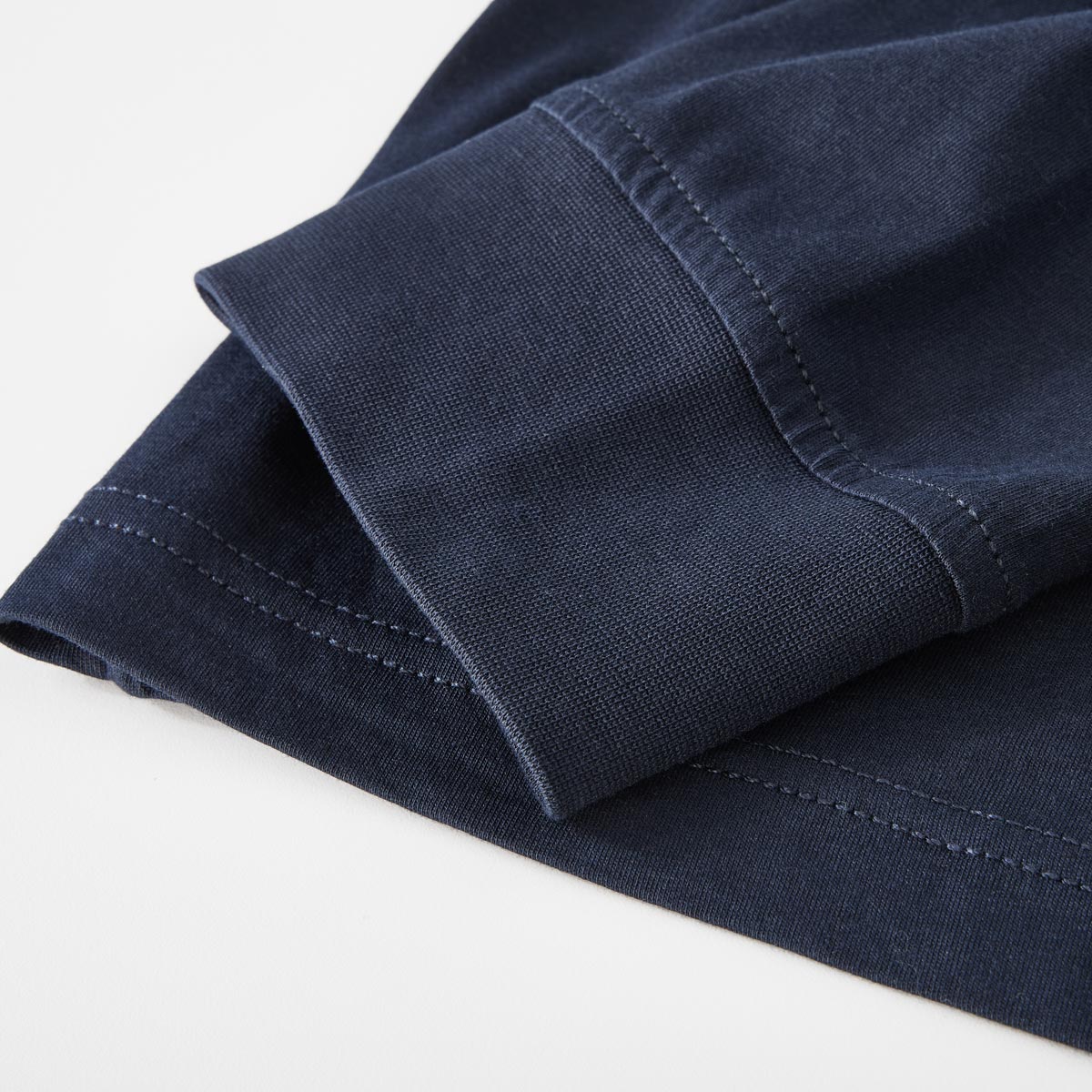 Lerros Rollkragenshirt aus Baumwoll-Jersey blau