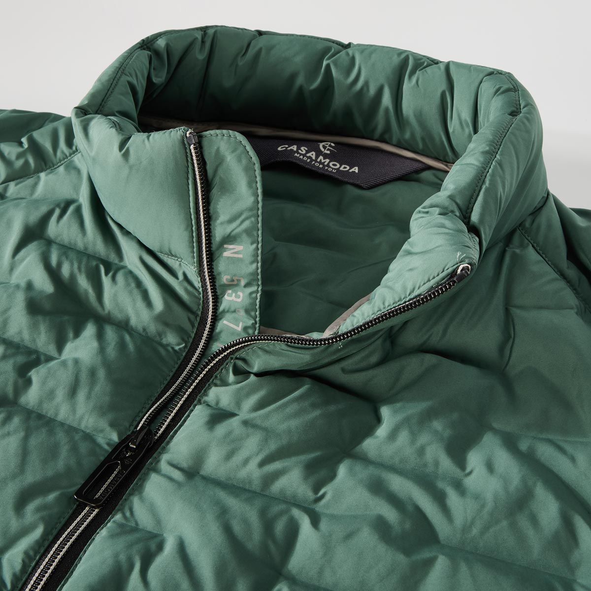 CASA MODA Steppjacke wind- und wasserabweisen grün