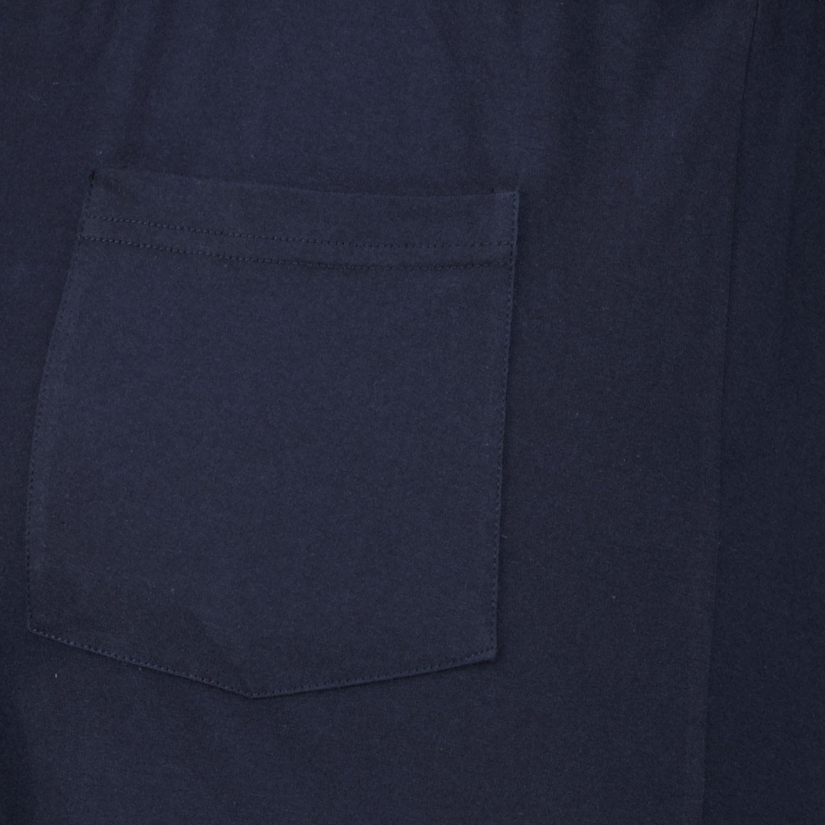 ADAMO Langer Schlafanzug aus Baumwolljersey dunkelblau