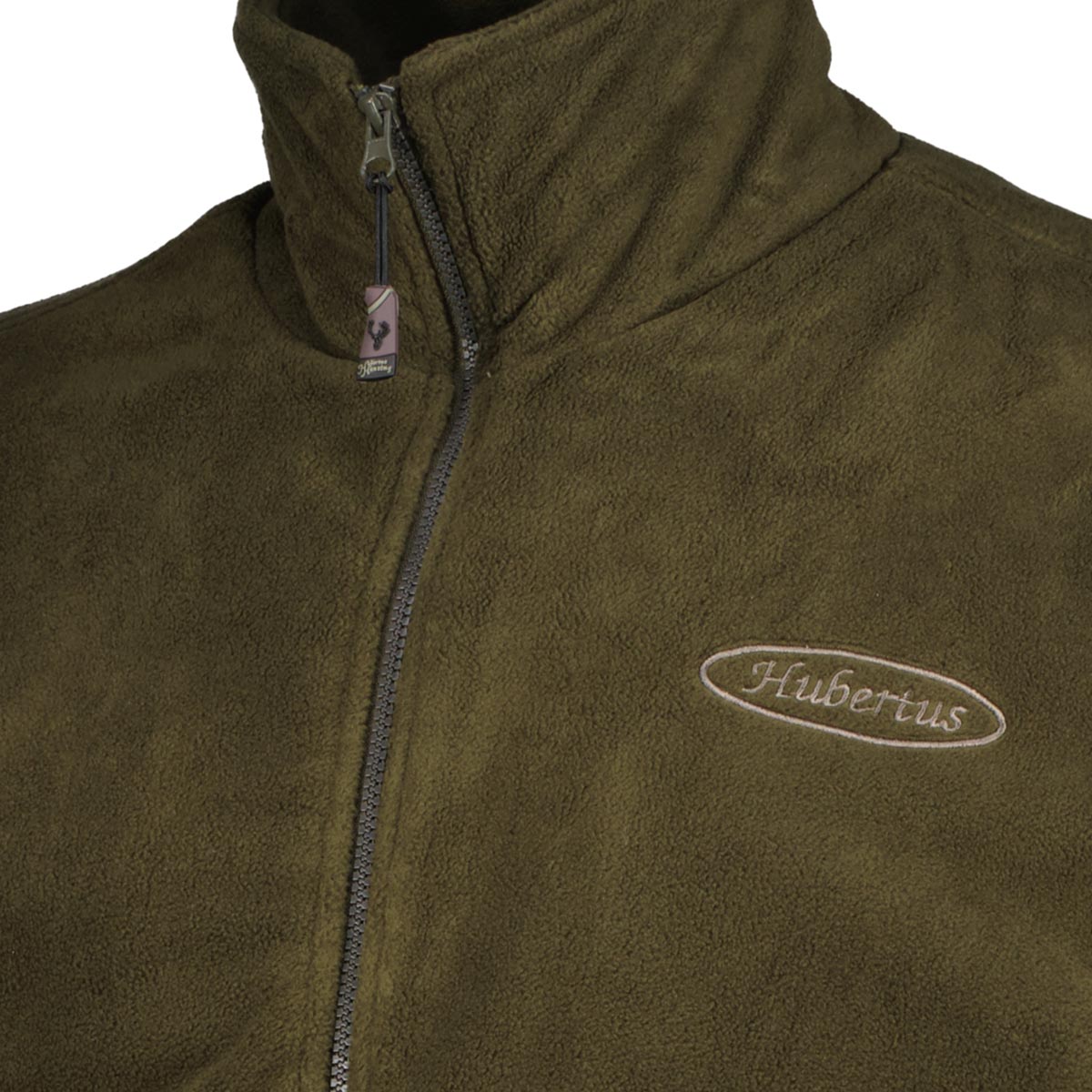 Hubertus Fleecejacke für die Jagd oliv