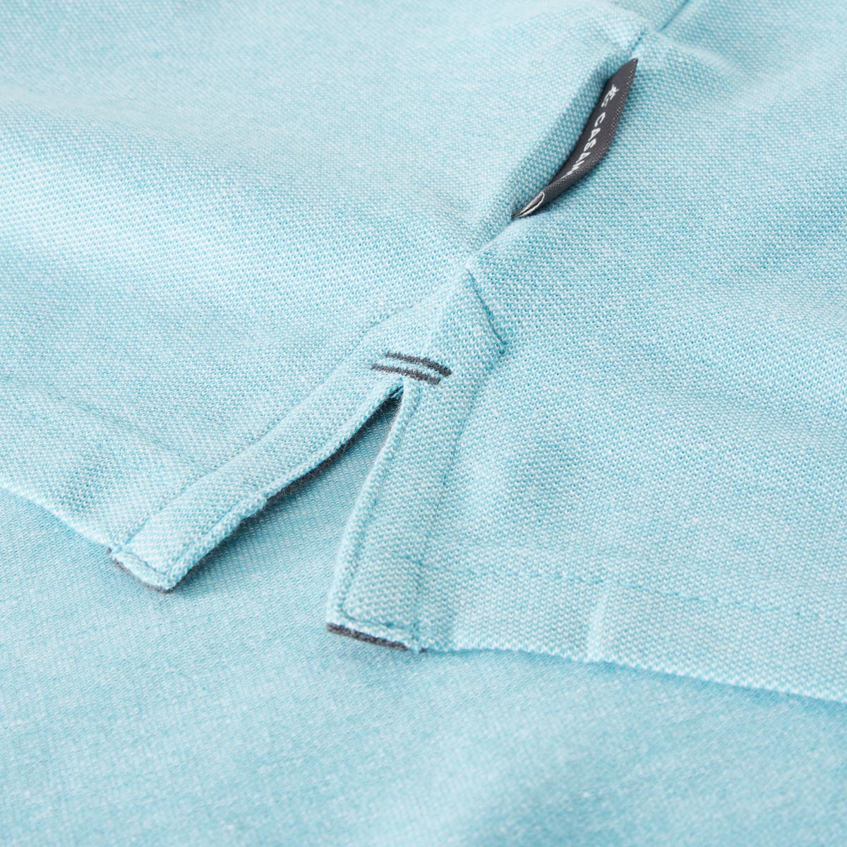 CASA MODA Poloshirt mit Elasthan türkis