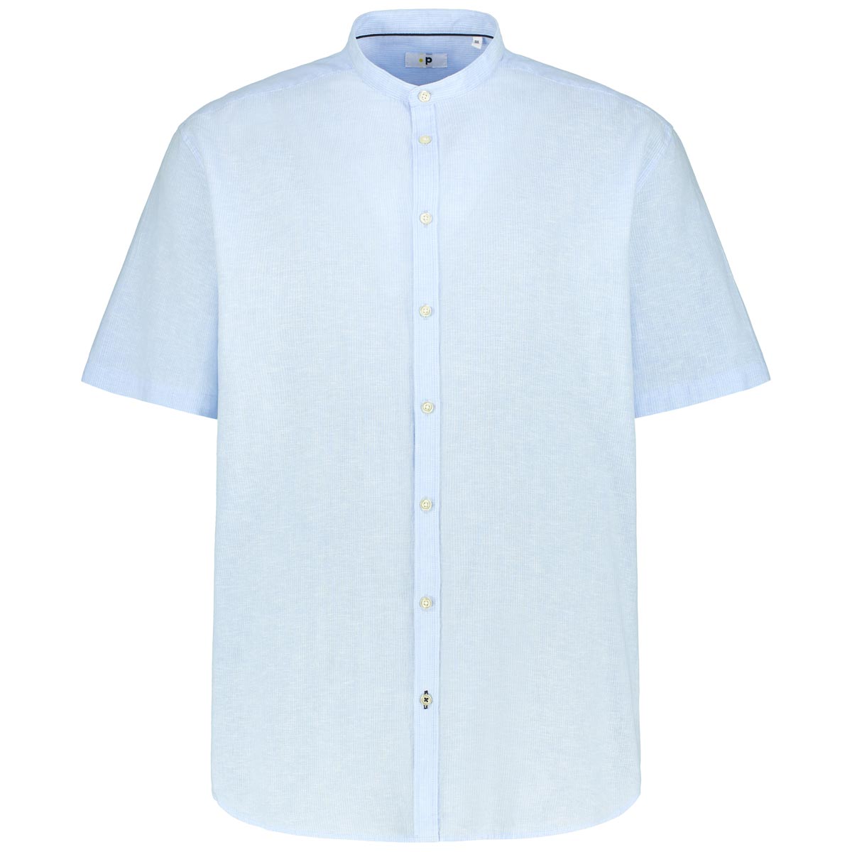 Pfundskerl Freizeithemd mit Leinen Farbe hellblau Größe: 4XL günstig online kaufen