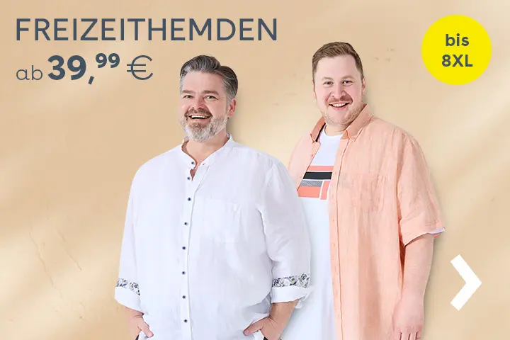 mobile freizeithemden - leinen