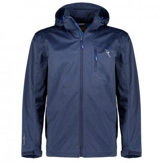Leichte Softshelljacke, wasserabweisend blau_41 | 3XL