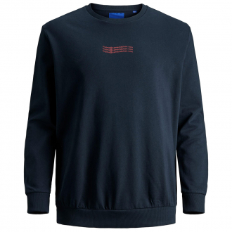 Sweatshirt mit Minimalprint marine_NAVY | 3XL