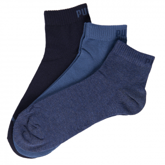 3er-Pack Quarter-Socken blau_460 | 43-46