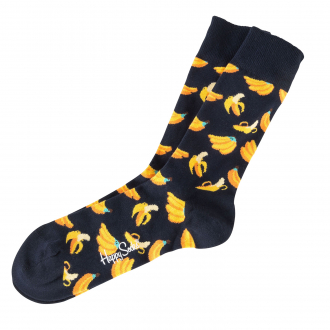 Socke "Banane" dunkelblau_6500 | 41-46