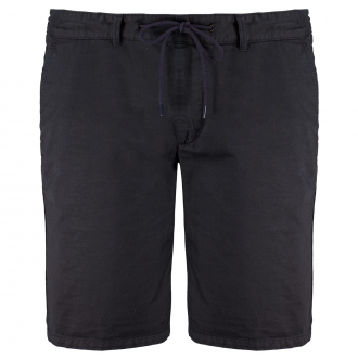 Leichte Shorts "Whitby" aus Baumwoll-/Leinenmix dunkelblau_0800 | 5XL