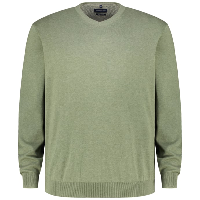 CASAMODA V-Ausschnitt-Pullover 004430 PIMA-Baumwolle günstig online kaufen