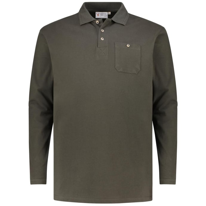 Hubertus Poloshirt aus Baumwolle günstig online kaufen