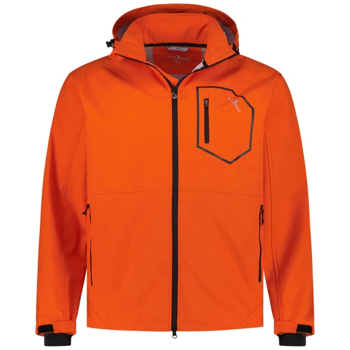 Blue Wave Softshelljacke Herren Jacke Louis mit verstellbarer Kapuze - wind günstig online kaufen