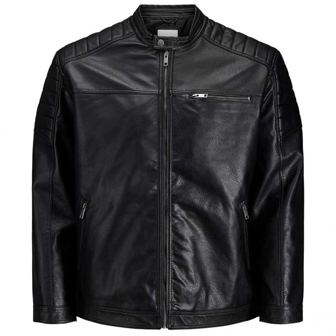 Jack&Jones Jacke in Leder-Optik, wasserabweisend günstig online kaufen
