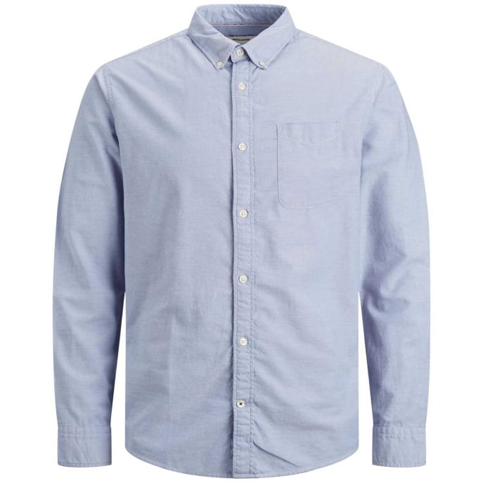 Jack & Jones Herren Freizeit Hemd JJEOXFORD Comfort Fit Plussize günstig online kaufen