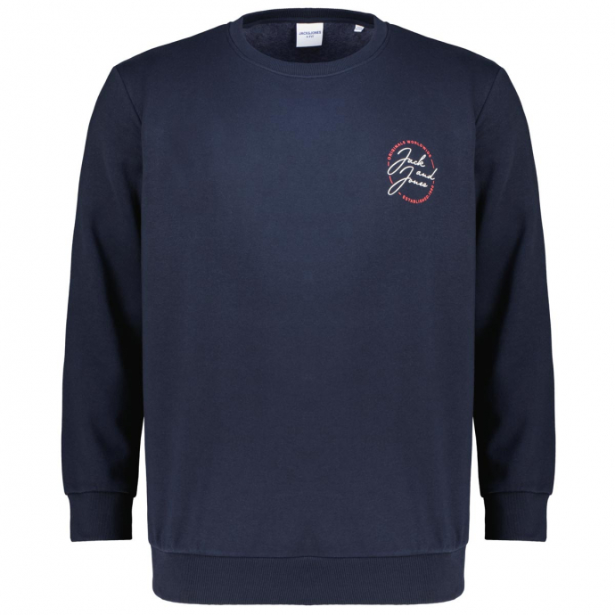 Sweatshirt mit Logo-Print marine_NAVY | 3XL