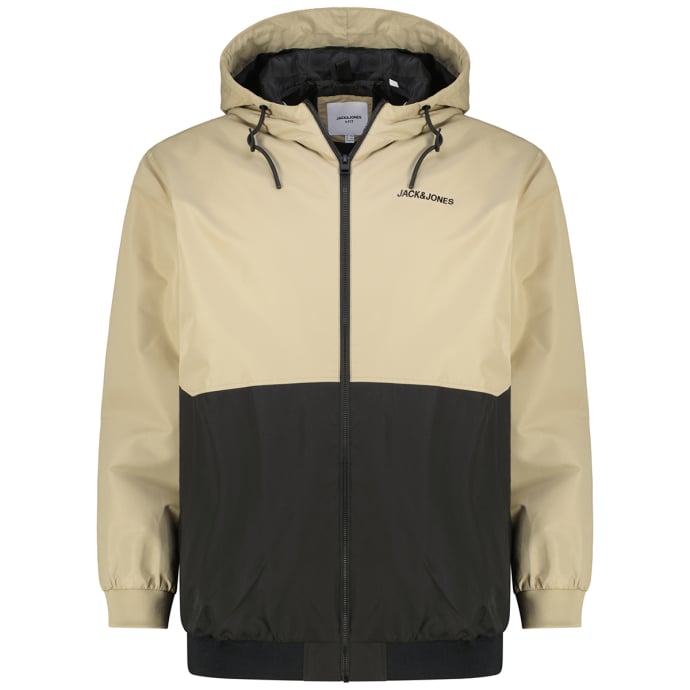 Jack & Jones PlusSize Bomberjacke JJERUSH HOOD BOMBER NOOS PLS mit Logo Sch günstig online kaufen