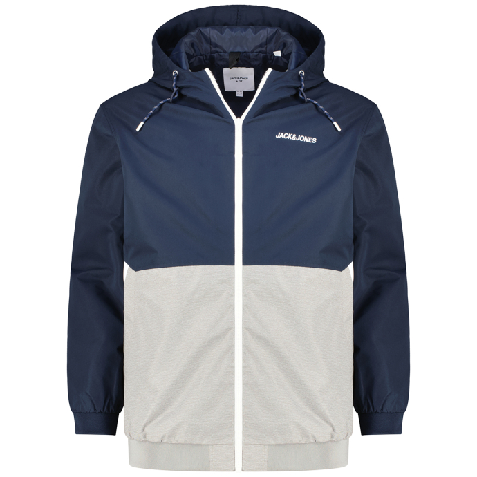 Jack & Jones PlusSize Bomberjacke JJERUSH HOOD BOMBER NOOS PLS mit Logo Sch günstig online kaufen
