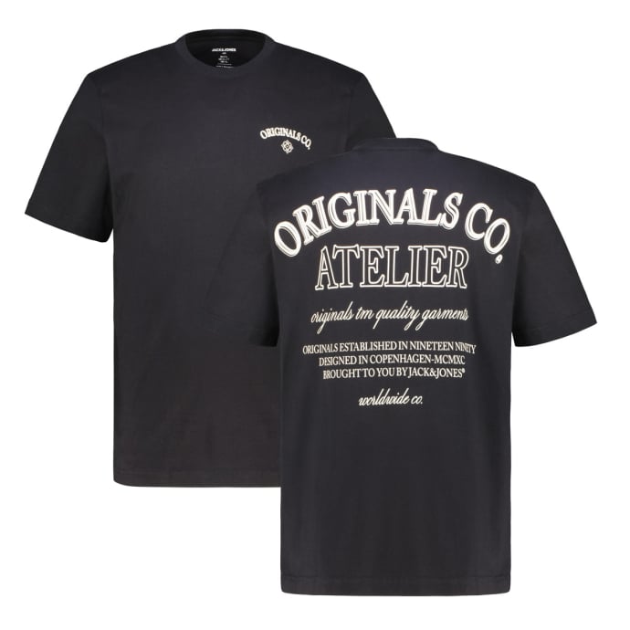 Jack&Jones T-Shirt mit Print auf Vorder- und Rückseite günstig online kaufen