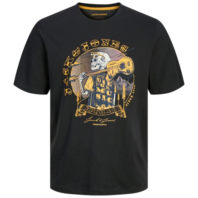 Jack&Jones T-Shirt mit Skull-Print günstig online kaufen