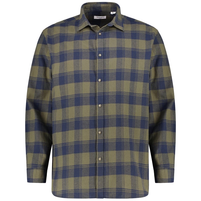 Jack & Jones PlusSize Langarmhemd JJJOSHUA FALL BUFFALO SHIRT LS PLS günstig online kaufen