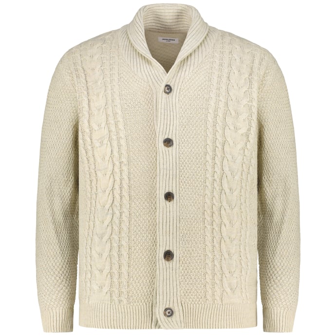 Jack&Jones Strickjacke aus Baumwollmischnung günstig online kaufen