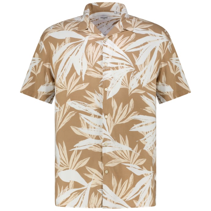Jack & Jones PlusSize Kurzarmhemd "JJEJEFF TROPICAL AOP RESORT SHIRT SN PLS günstig online kaufen