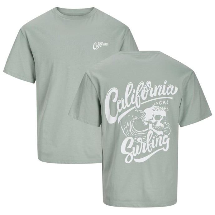 Jack&Jones T-Shirt mit Print auf Vorder- und Rückseite günstig online kaufen