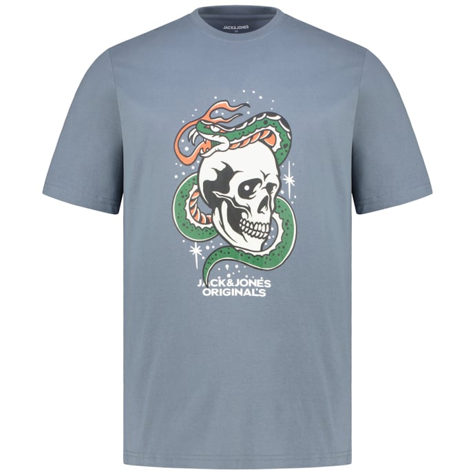Jack & Jones Print-Shirt Jack & Jones T-Shirt Print in großen Größen, creme günstig online kaufen