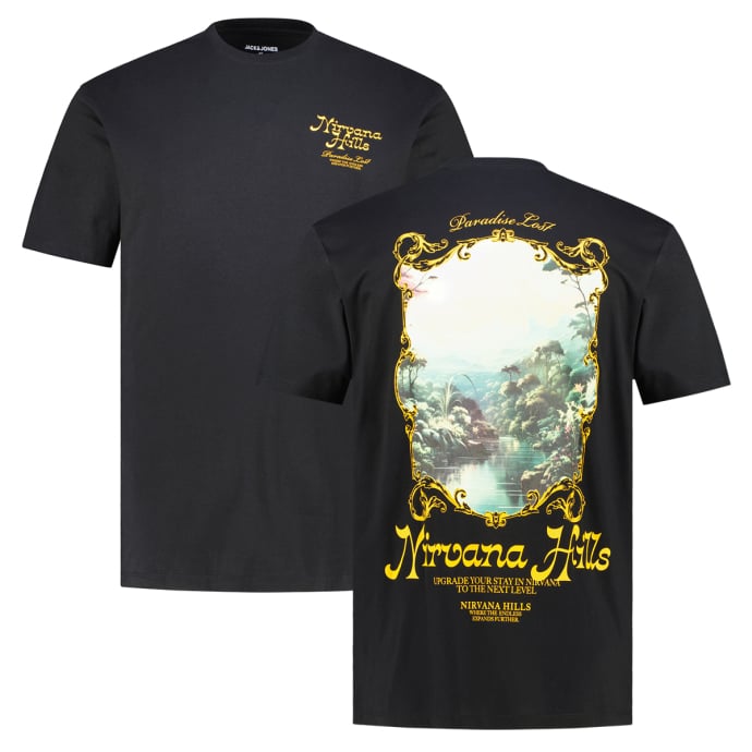 Jack&Jones T-Shirt mit Print auf Vorder-und Rückseite günstig online kaufen