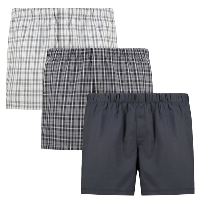 Jack & Jones PlusSize Boxer "JACMILANO WOVEN BOXERS 3 PACK PLS SN" günstig online kaufen