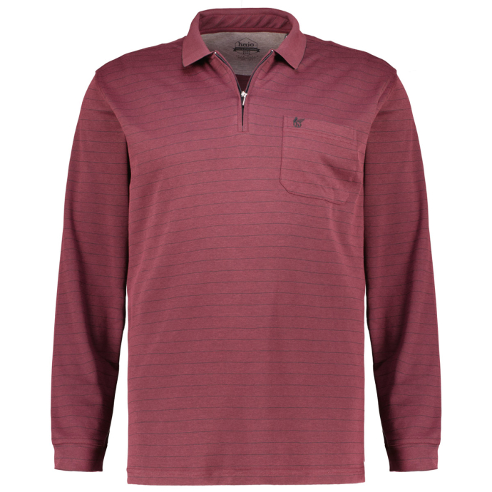 Hajo Langarm-Poloshirt, bügelleicht günstig online kaufen